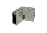 Соединитель труба-труба 30х10, регулируемый угол, нерж. сталь, матовый.РАСПРОДАЖА -70%