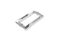 Ручка скоба Арона 19х19х200 нерж. сталь, полиров.