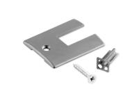 Торцевая заглушка для Профиля №-2, пластик, серый