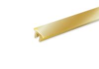 Профиль заглушка для профиля 19х13, 1000 мм. золотой. РАСПРОДАЖА -70%