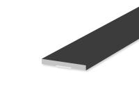 Планка для имитации Лофт перегородок, 3000 мм. черный