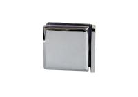 Коннектор №4 пол-стена -стекло, латунь, хром