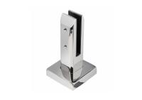 Стойка для напольного ограждения №2 Нерж. сталь, полированная. Высота 160 мм. 