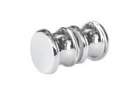 Ручка-кноб №1, латунь, хром