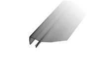 Профиль №1 уплотнительный прозрачный черный L-2500 мм. РАСПРОДАЖА -80%