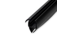 Профиль №7 уплотнительный матовый черный 2200 мм. (50)