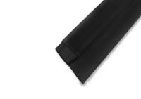 Профиль №2 уплотнительный матовый черный 2200 мм. (50)