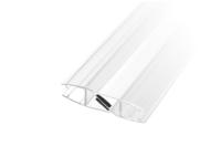Профиль №1 магнитный прозрачный белый 2500 мм. 135 (25)