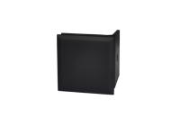 Коннектор стена-стекло 90˚, мат.черн., латунь