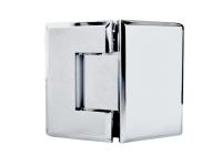 Петля №1 стекло-стекло угол поворота 135°, латунь, хром 