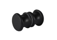 Ручка-кноб №1, латунь, мат.черн.