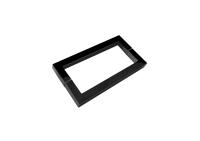 Ручка скоба DG-8 19х19х220 нерж. сталь, черный