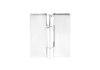 Петля Монца, стекло-стекло, латунь, хром.РАСПРОДАЖА -70%