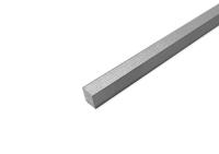 Профиль упор №-1, для крепления ПВХ к стене, 2000 мм. анодированный