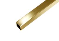 Труба профильная 15х15х1,0х2000 мм, золотая