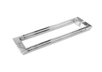 Ручка-полотенцедержатель №2 30х30х10х10х440 мм, нерж. сталь, полиров.