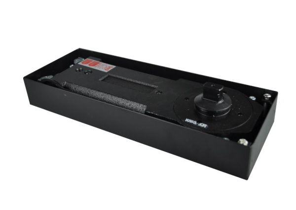 Доводчик (комплект) чугун + нерж. сталь, матовый (12)