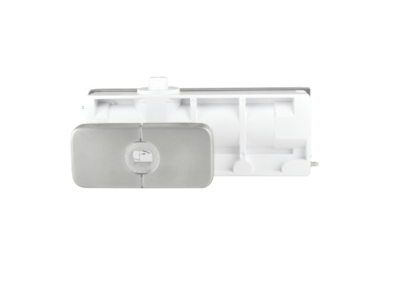 Петля с доводчиком. Макс нагрузка 100кг., нерж. сталь, матовый (10)