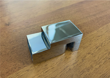 Соединитель труба-стена 20х10, регулируемый угол, нерж. сталь, полиров.РАСПРОДАЖА -70%