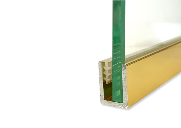 Уплотнитель "Ёлочка" для стекла 6 мм, прозрачный