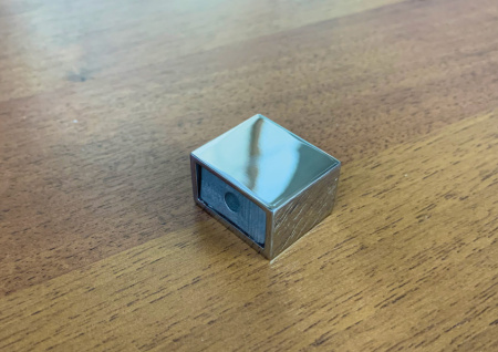 Соединитель трек-стена 20х10, нерж. сталь, полиров.РАСПРОДАЖА -70%