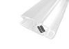 Профиль №6 магнитный прозрачный белый 2500 мм.