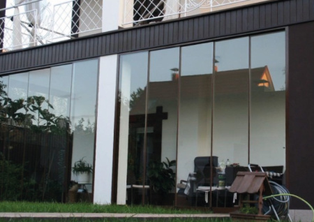 Раздвижная система с высоким порогом 4 и 6 полос. 10 мм.