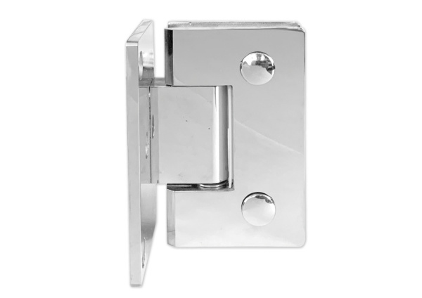 Петля №5 стена-стекло с односторонним креплением, нерж.сталь, полированный