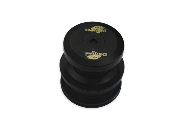 Комплект раздвижной системы, с одинарной направляющей, нерж. сталь, черный